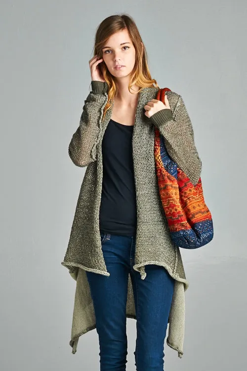 Multi Pattern Hobo Bag