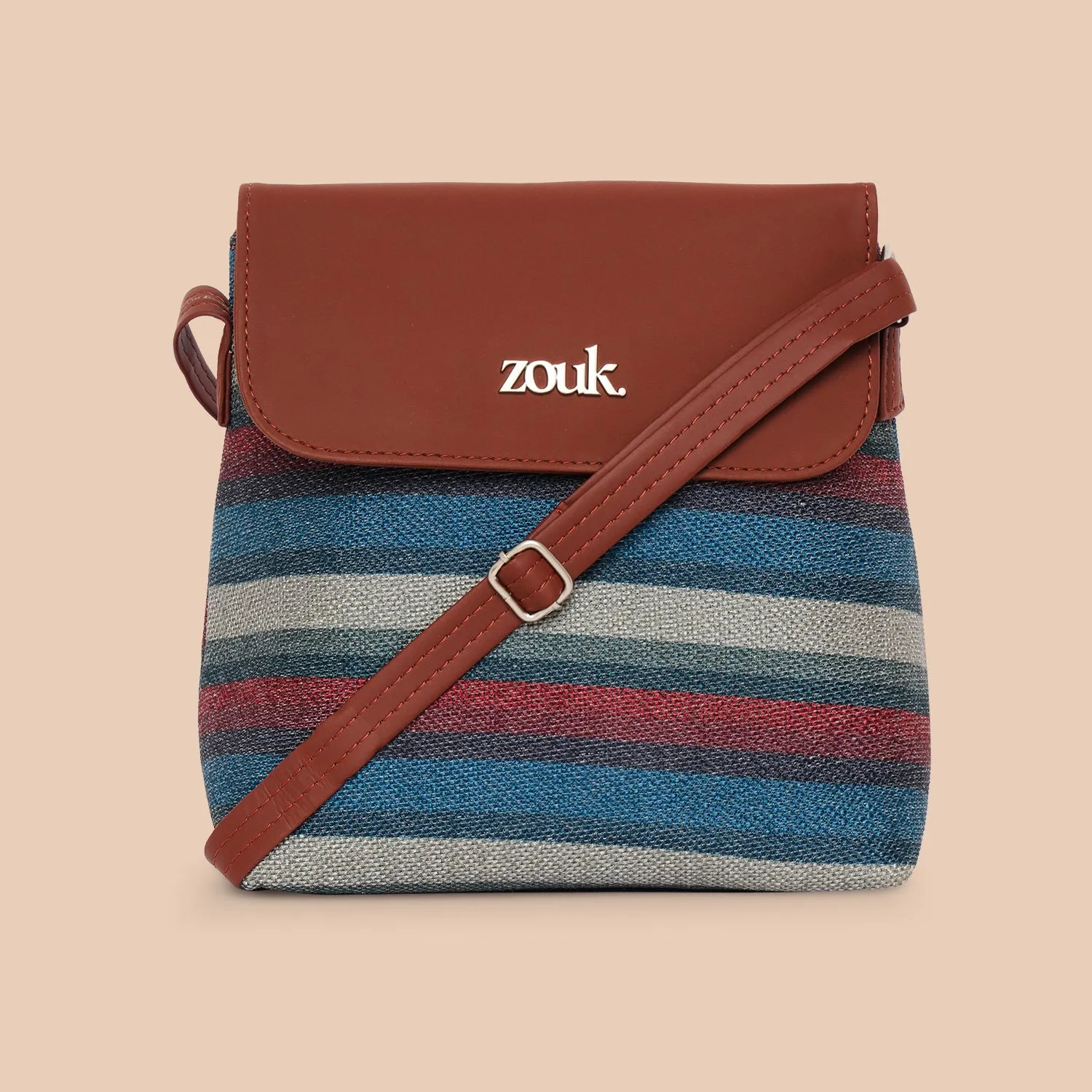Mysore Mosaic Flap Sling Bag