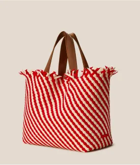NAGHEDI - Havana Large Tote STRIPED AMALFI