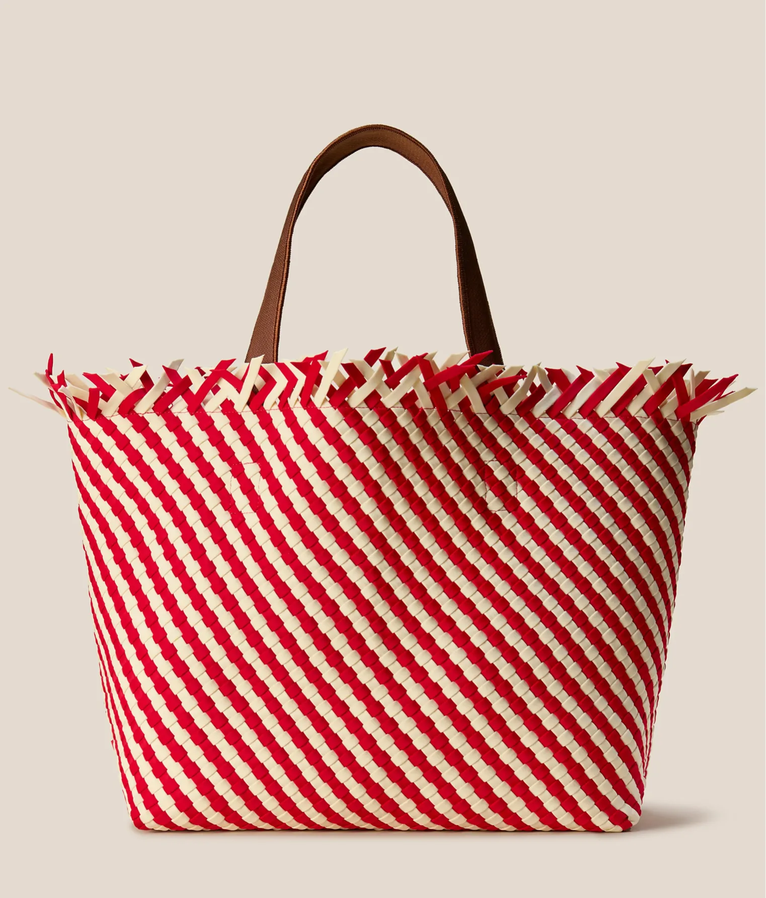 NAGHEDI - Havana Large Tote STRIPED AMALFI