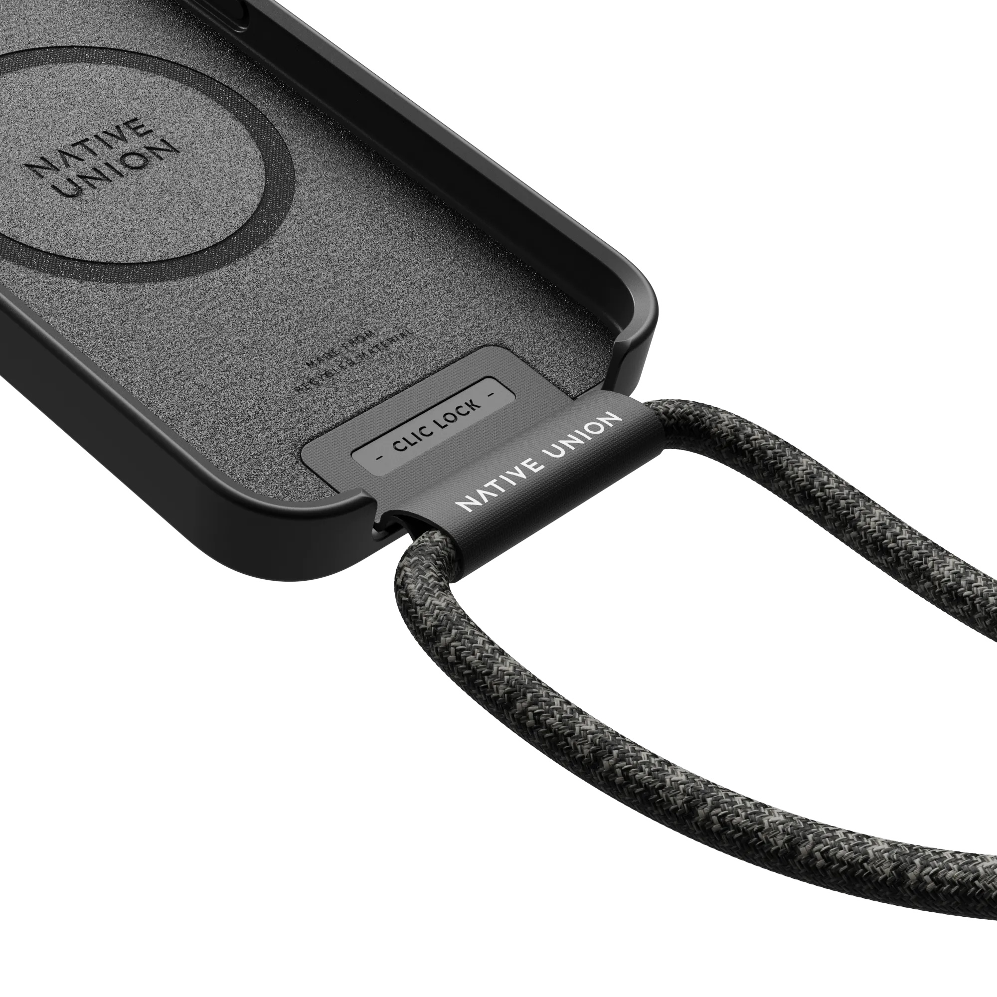 NATIVE UNION Crossbody Sling Strap For Magnetic Clic Case - Slate