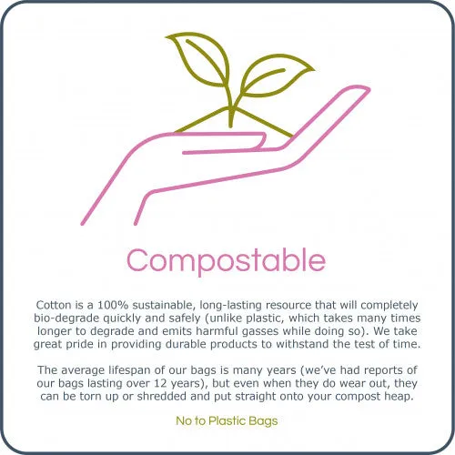 Natural Cotton Gift Bag