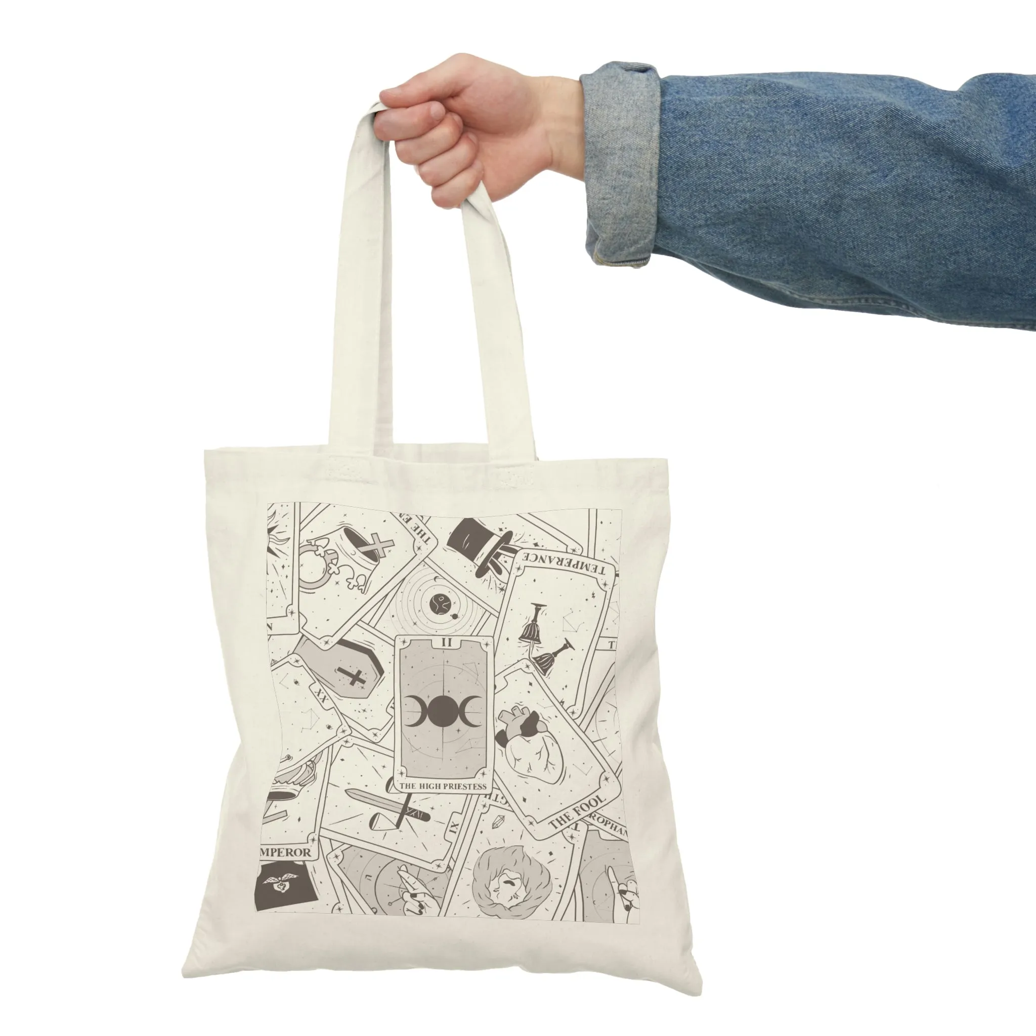 random tarot Natural Tote Bag