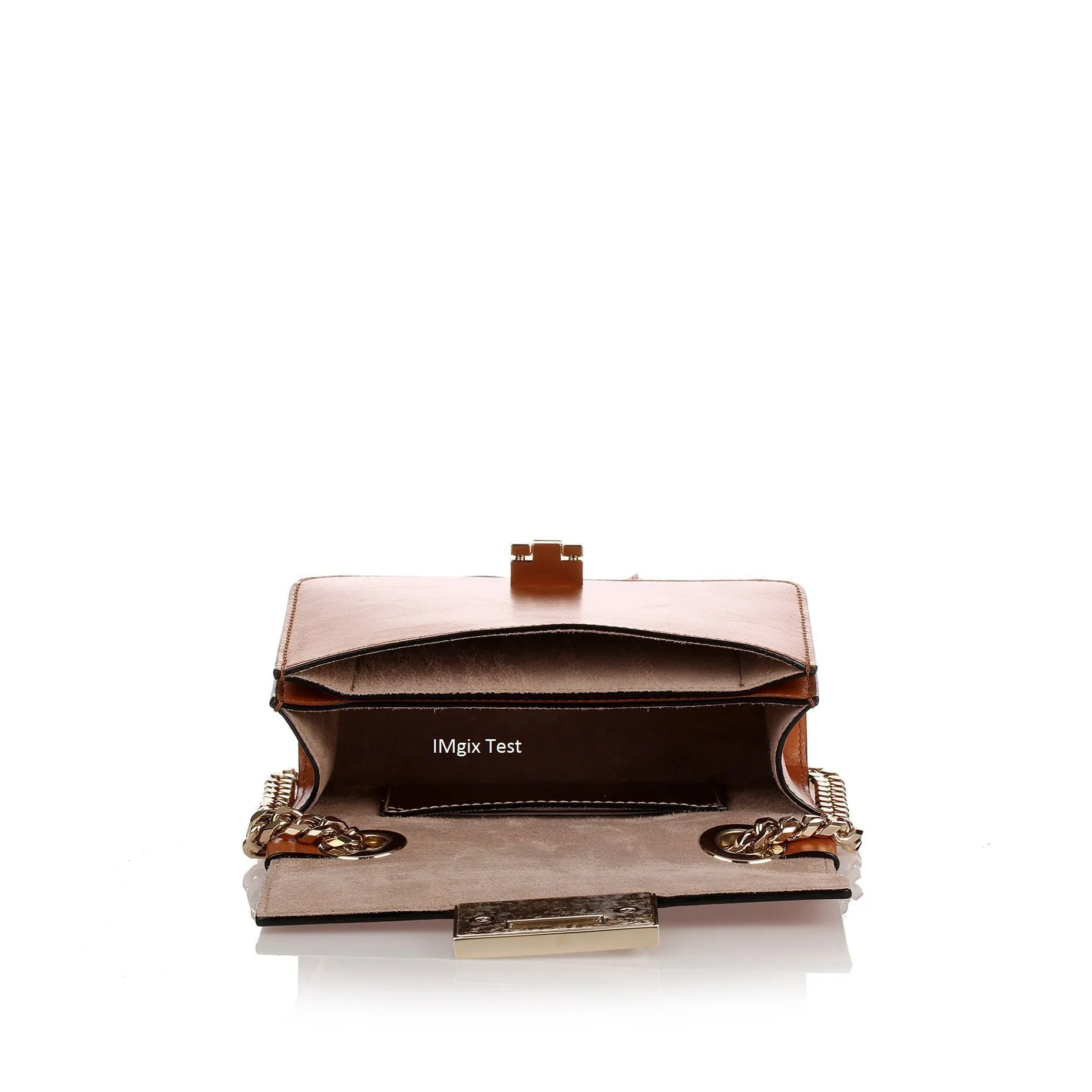 Rebel Soft Mini tan leather bag