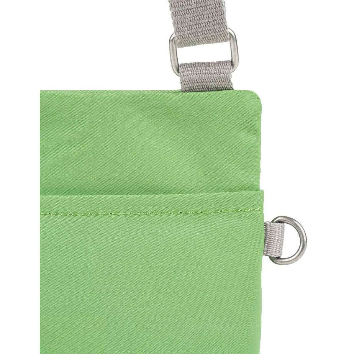 Roka Chelsea Recycled Nylon Sling Bag - Kiwi Green