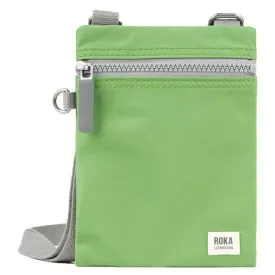 Roka Chelsea Recycled Nylon Sling Bag - Kiwi Green