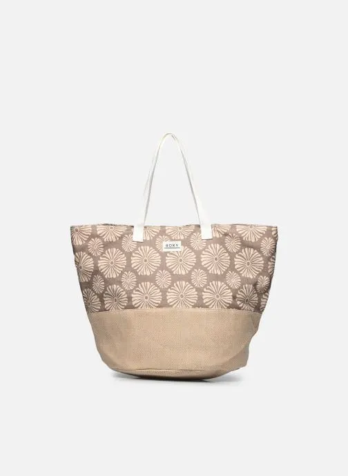 Roxy Women's Wakiki Life Tote Bag Portobella Tropical Tile ERJBT03402_CZU5