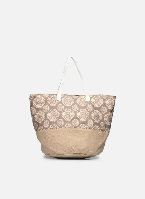 Roxy Women's Wakiki Life Tote Bag Portobella Tropical Tile ERJBT03402_CZU5