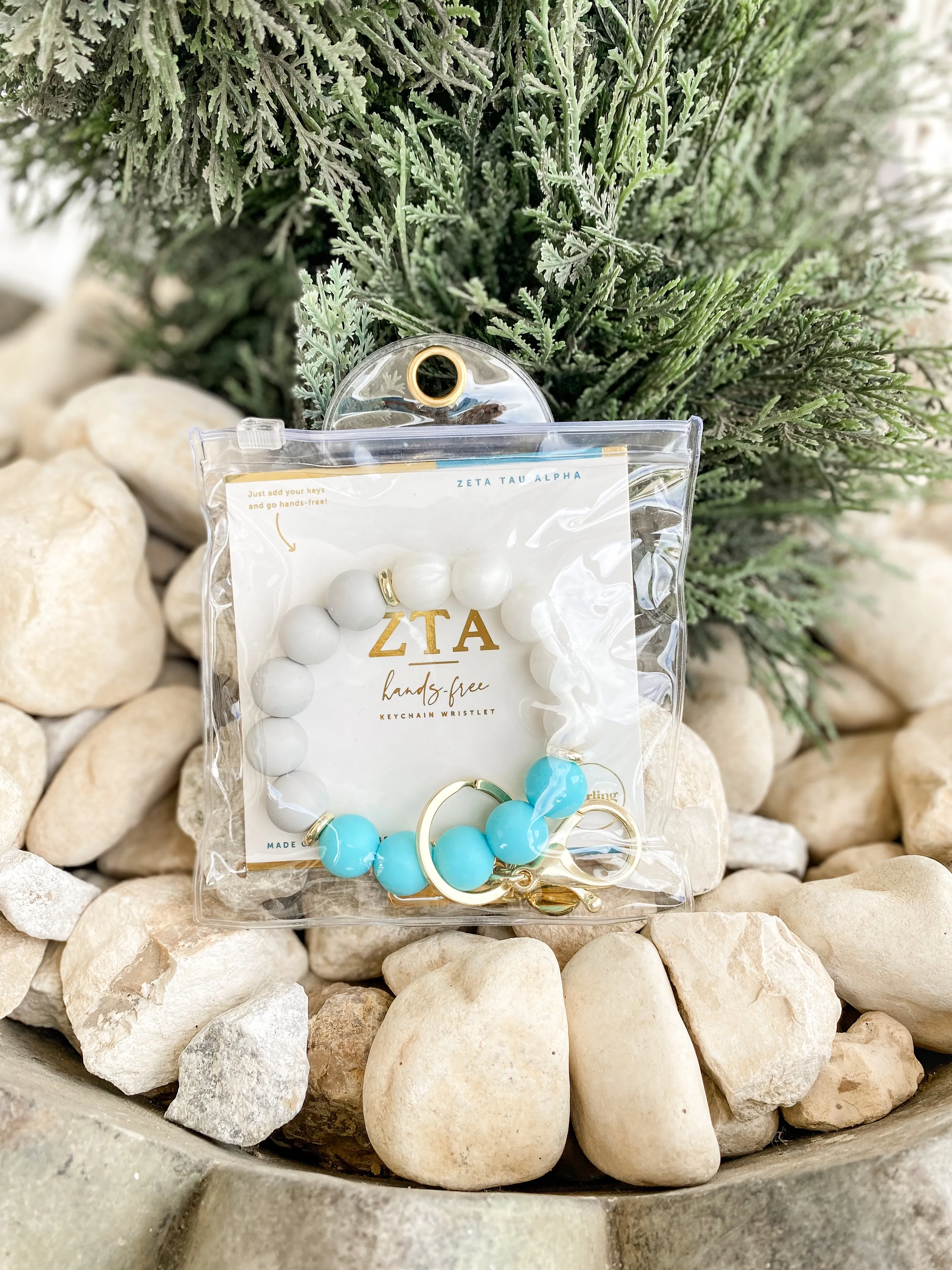 Sorority Hands-Free Keychain Wristlet