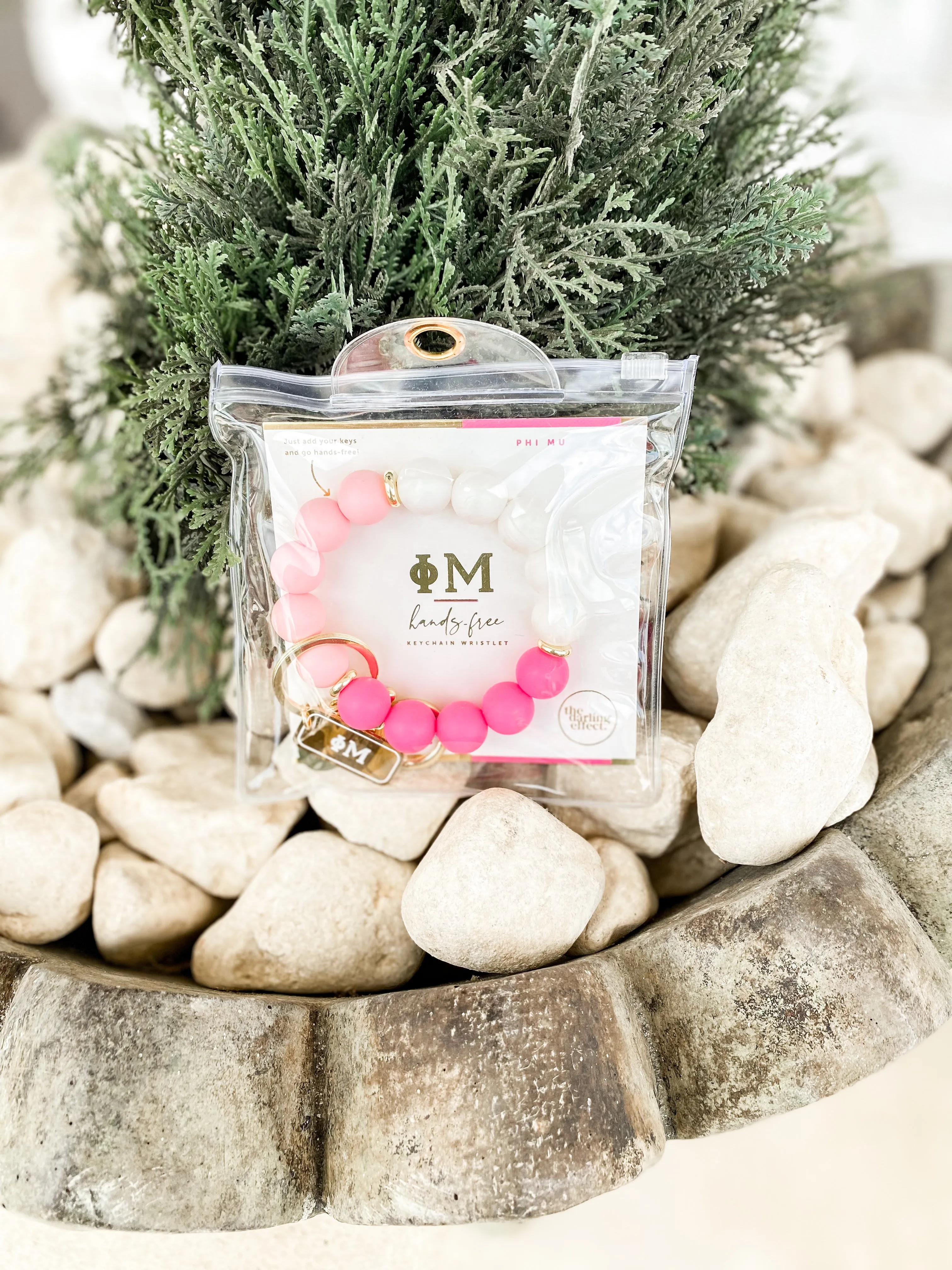 Sorority Hands-Free Keychain Wristlet