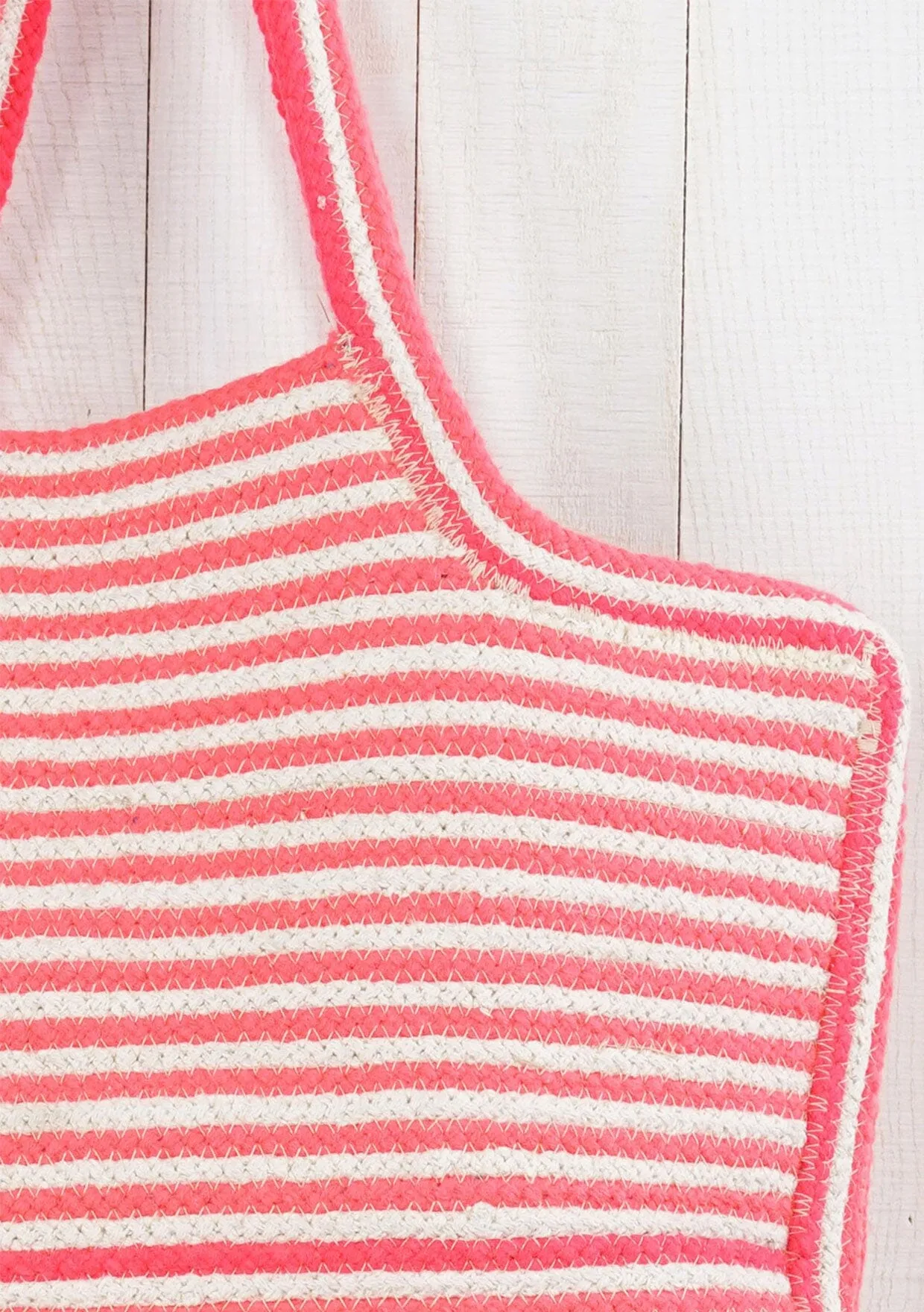 Striped Tote Bag