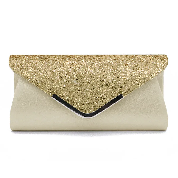 Sue  Modische vegane Leder-Handtaschen mit Pailletten