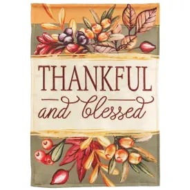 Thankful and Blessed Double Applique