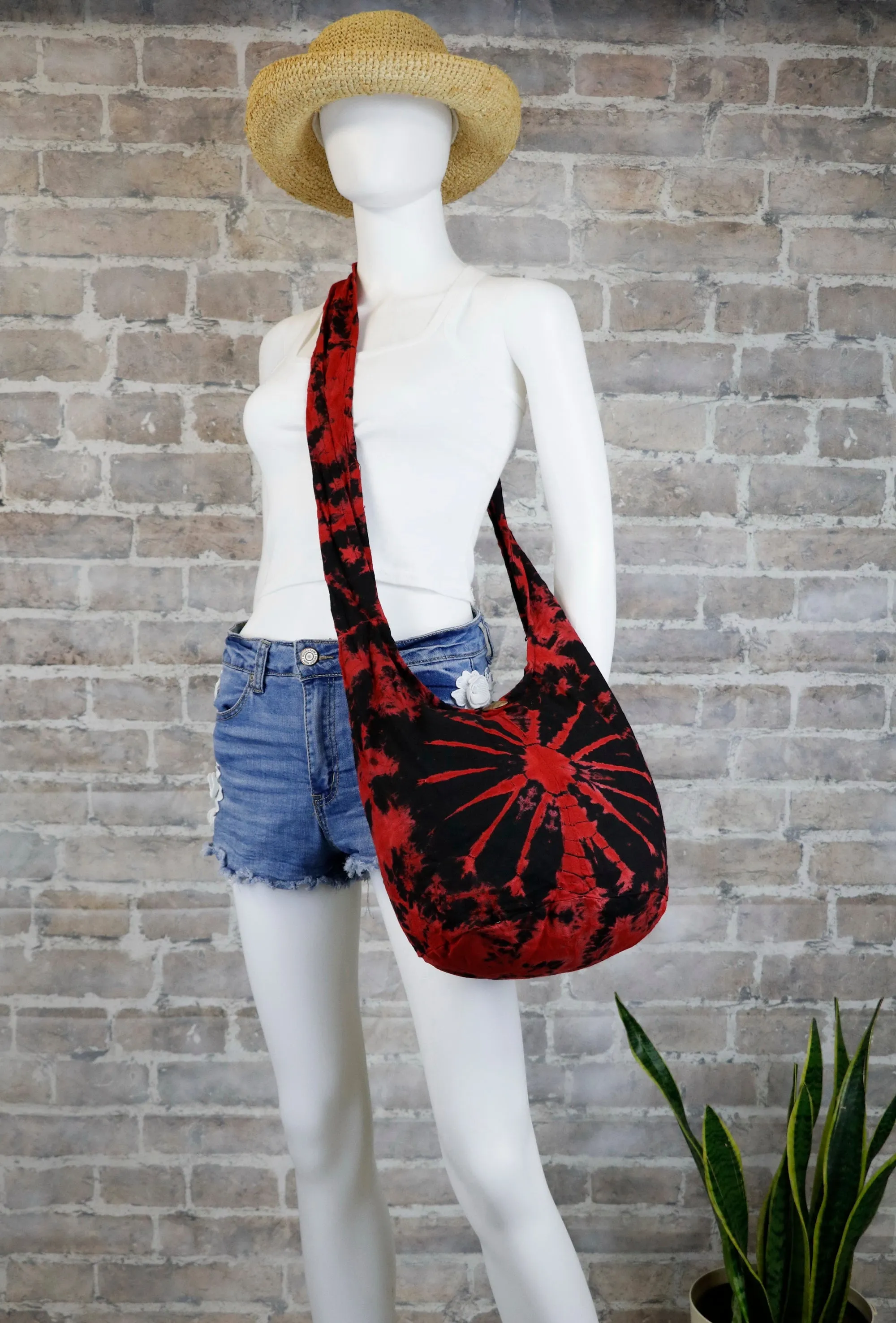 Tie-Dye Bag Purse Hobo Hippie Bags HTM