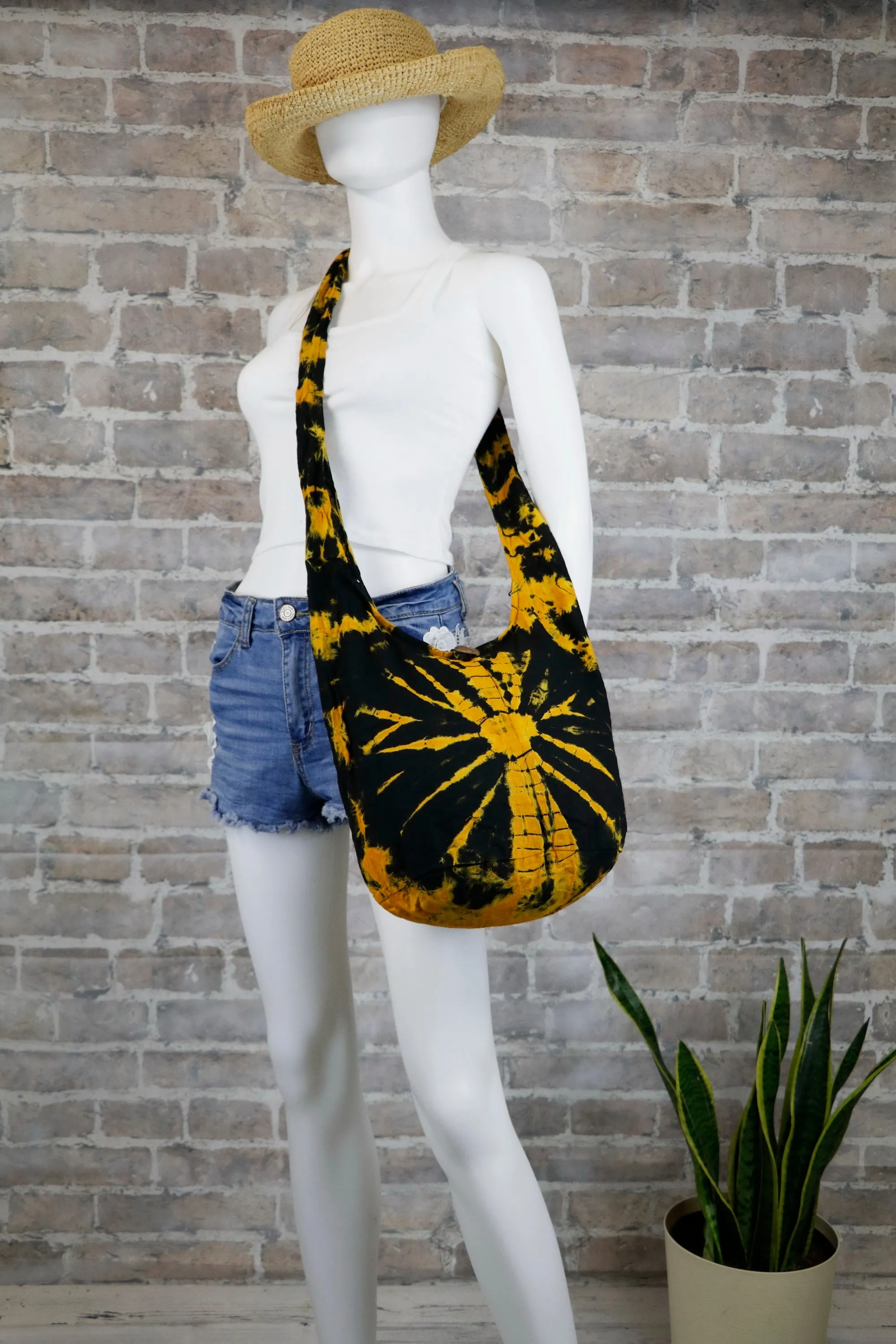 Tie-Dye Bag Purse Hobo Hippie Bags HTM