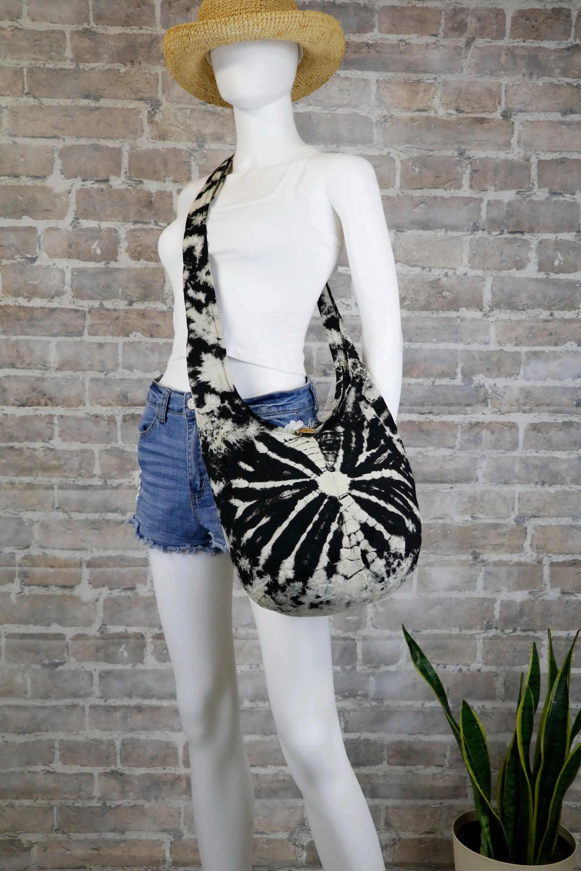 Tie-Dye Bag Purse Hobo Hippie Bags HTM