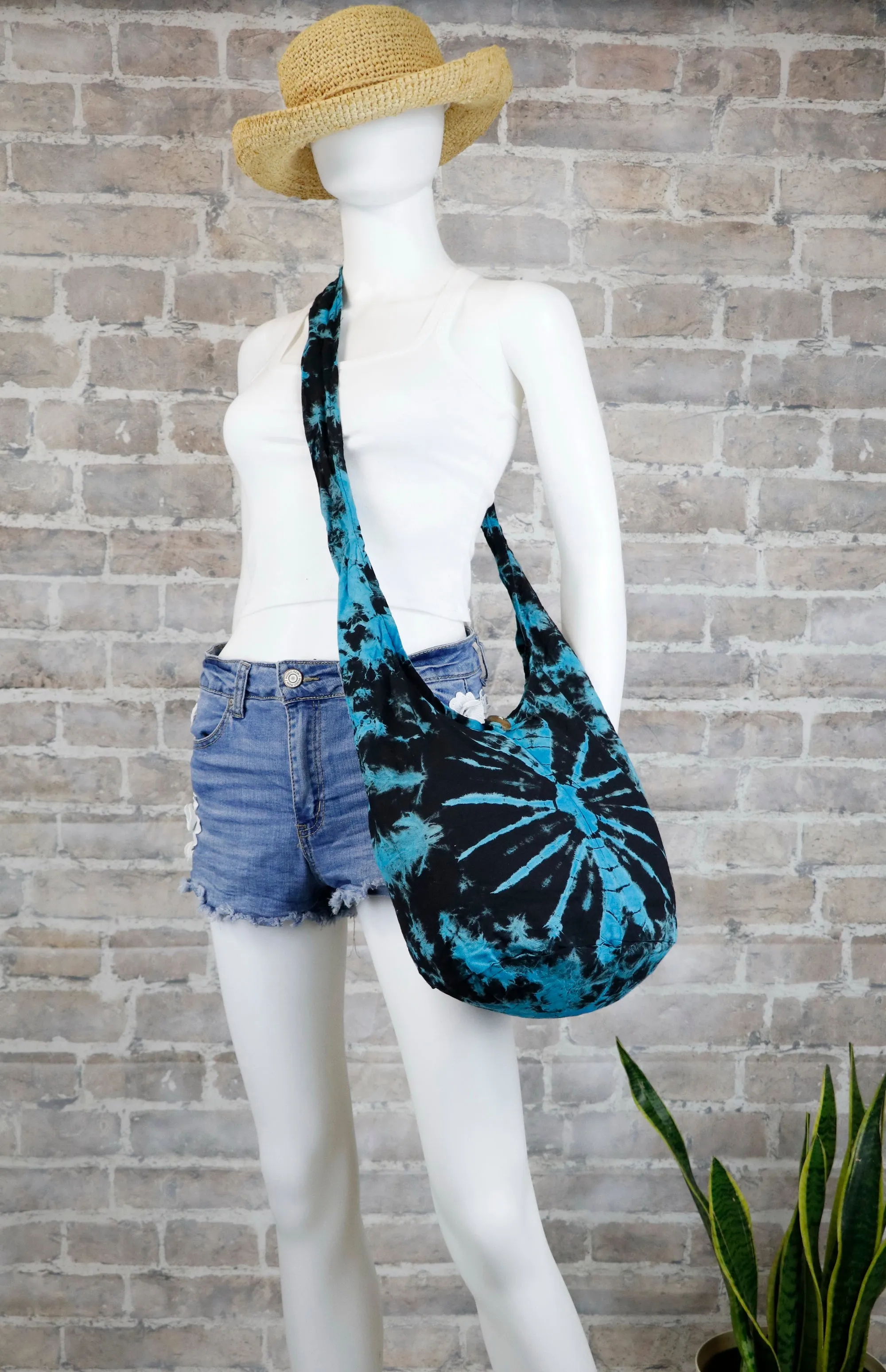 Tie-Dye Bag Purse Hobo Hippie Bags HTM