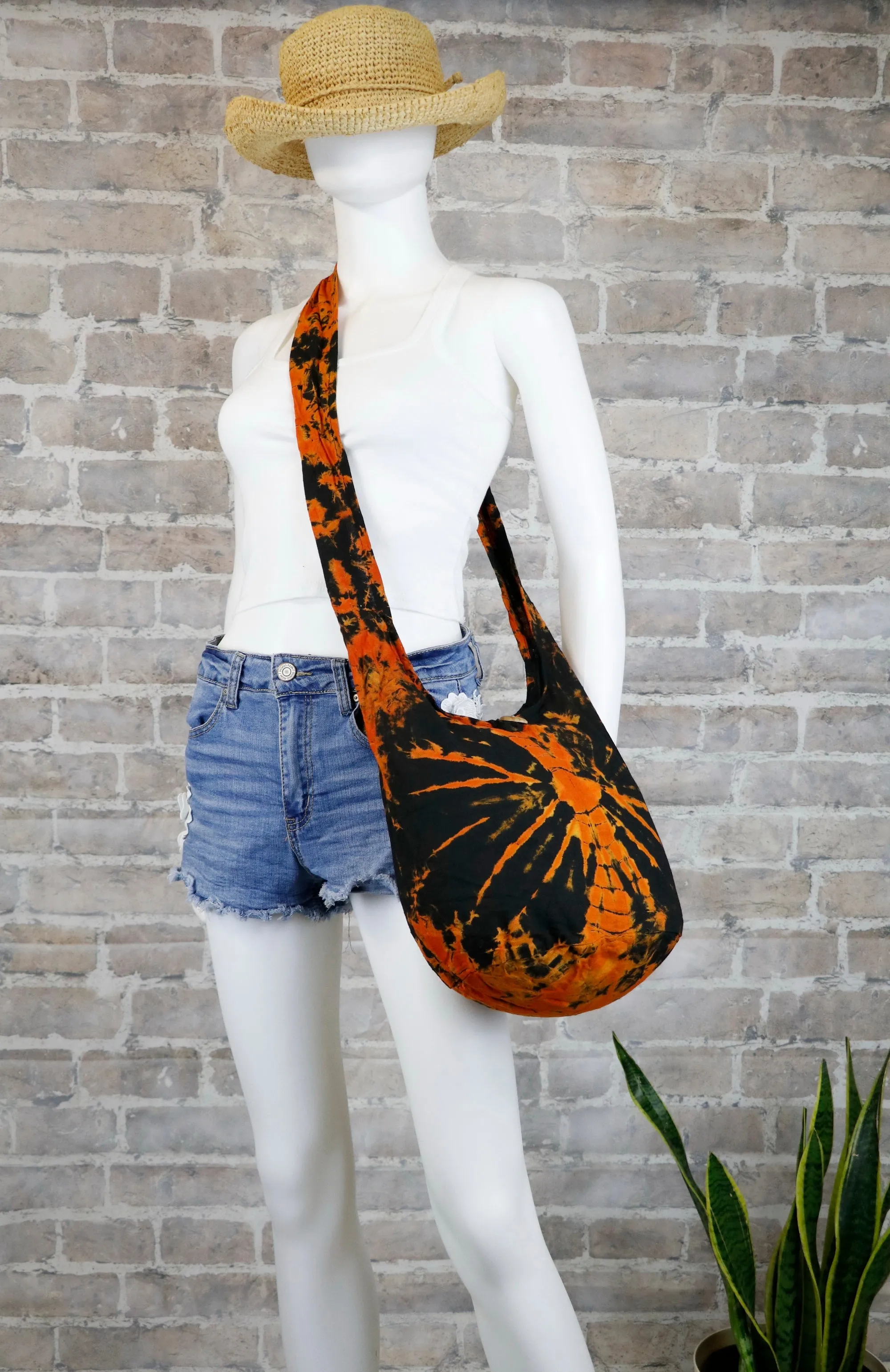 Tie-Dye Bag Purse Hobo Hippie Bags HTM
